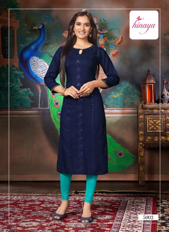 Kareena 4 Fancy Designer Embroidery Ethnic Wear Kurtis Collection